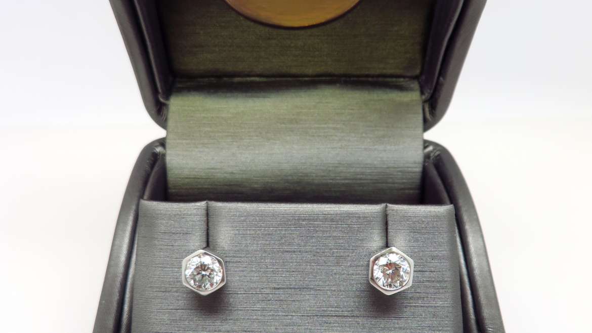 Boucles d&rsquo;oreilles diamants